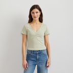 Women's Pointelle Dobby Shirt