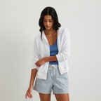 Women's Waverly Cotton Slub Full-Zip Sweatshirt