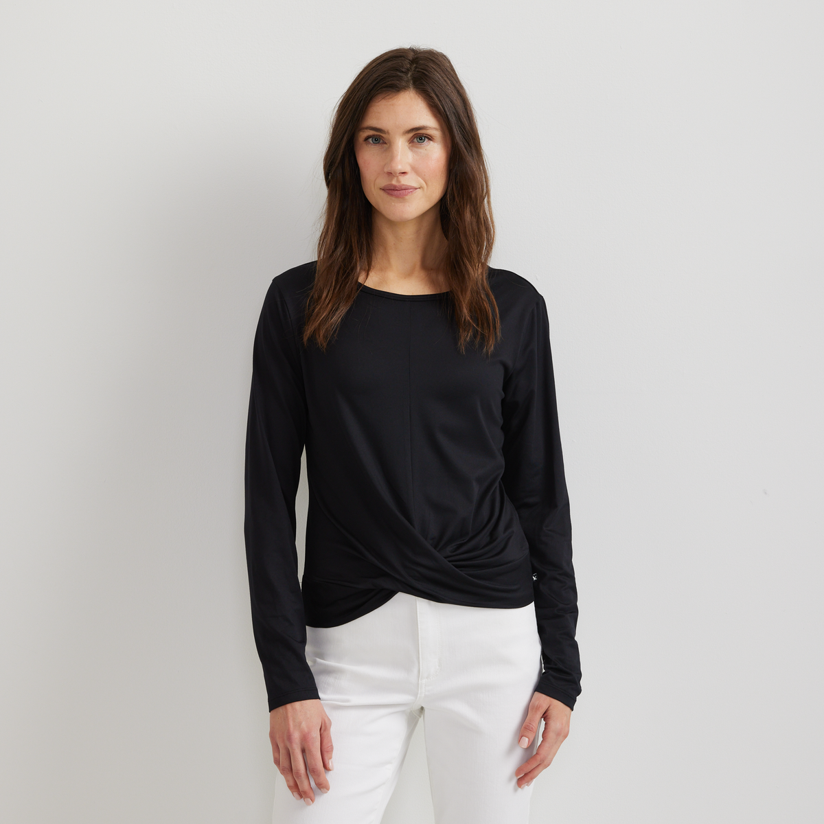 Women's Surreal Wrap-Front Travel T-Shirt