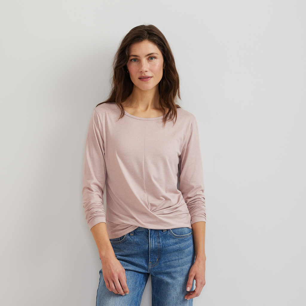 Women's Surreal Wrap-Front Travel T-Shirt