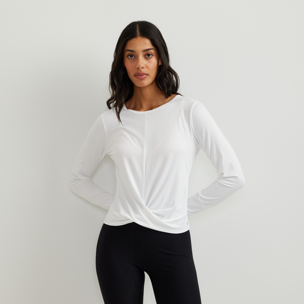 Women's Surreal Wrap-Front Travel T-Shirt