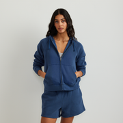 Women's Vintage Soft Full-Zip Hoodie - Dusk