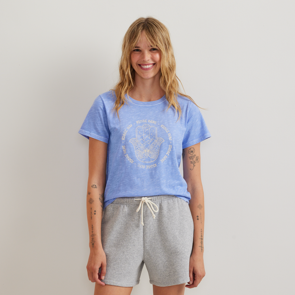 Women's Graphic T-Shirt - Right Here Right Now