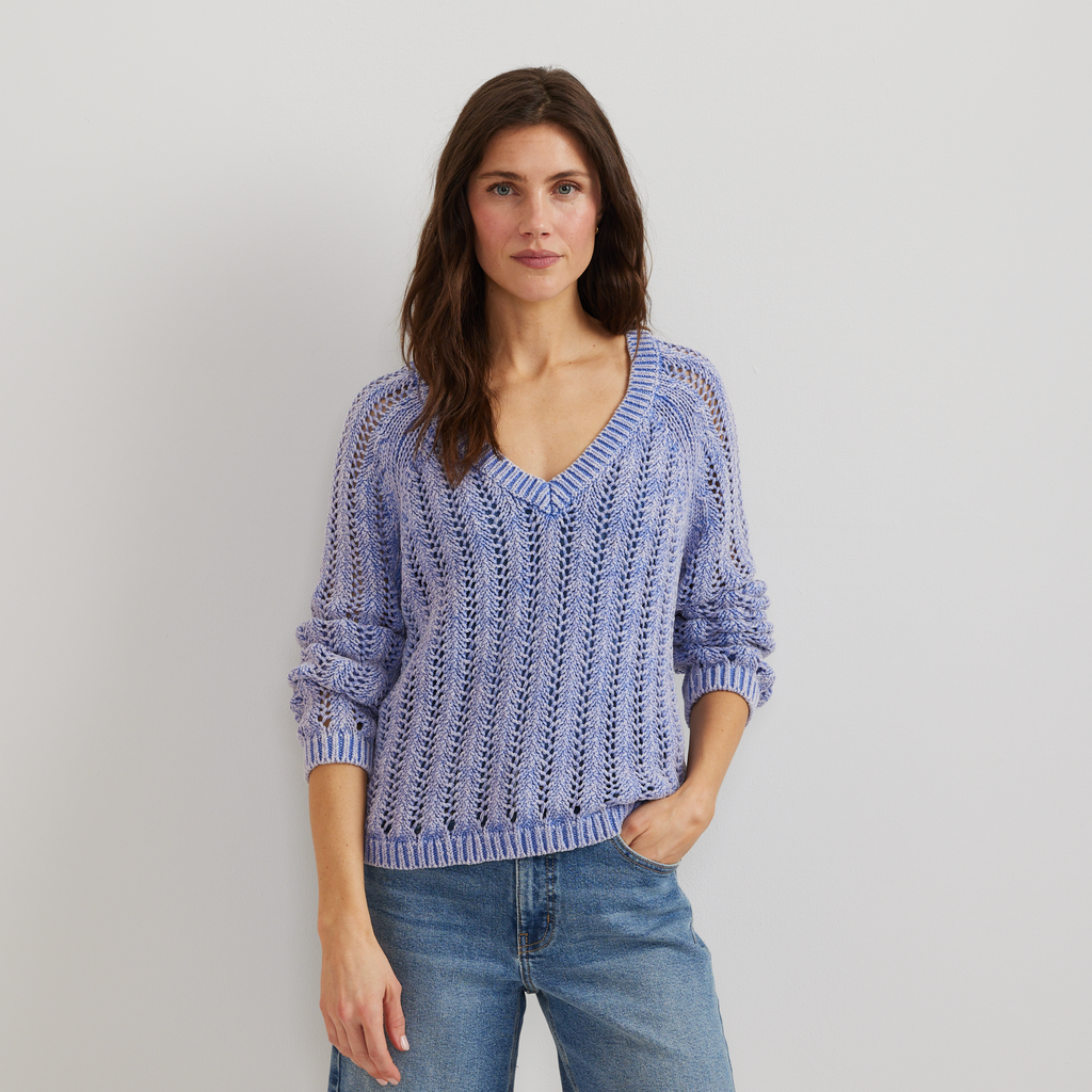 Women's Pointelle Pullover