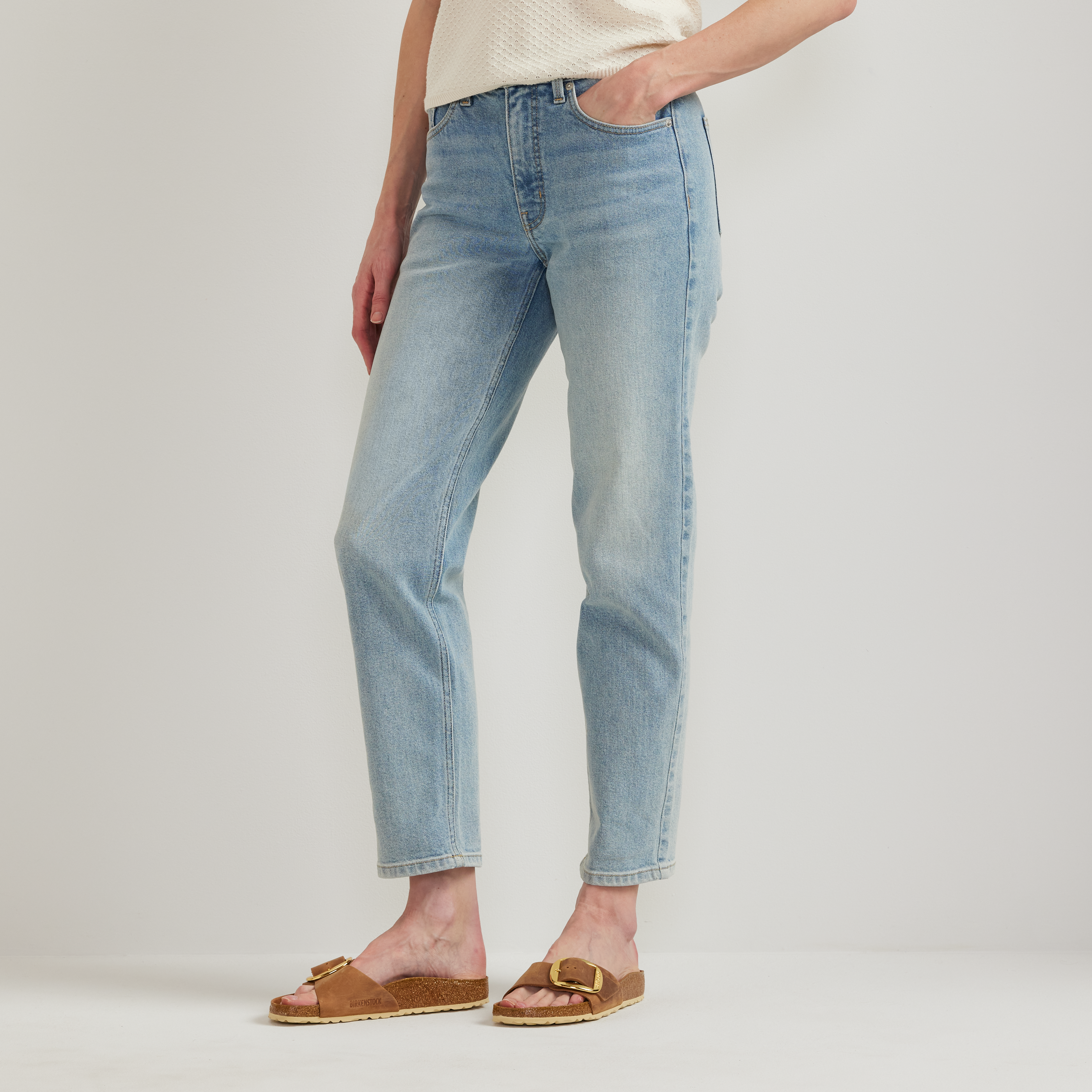 Women's Authentic High-Rise Straight Leg Jeans