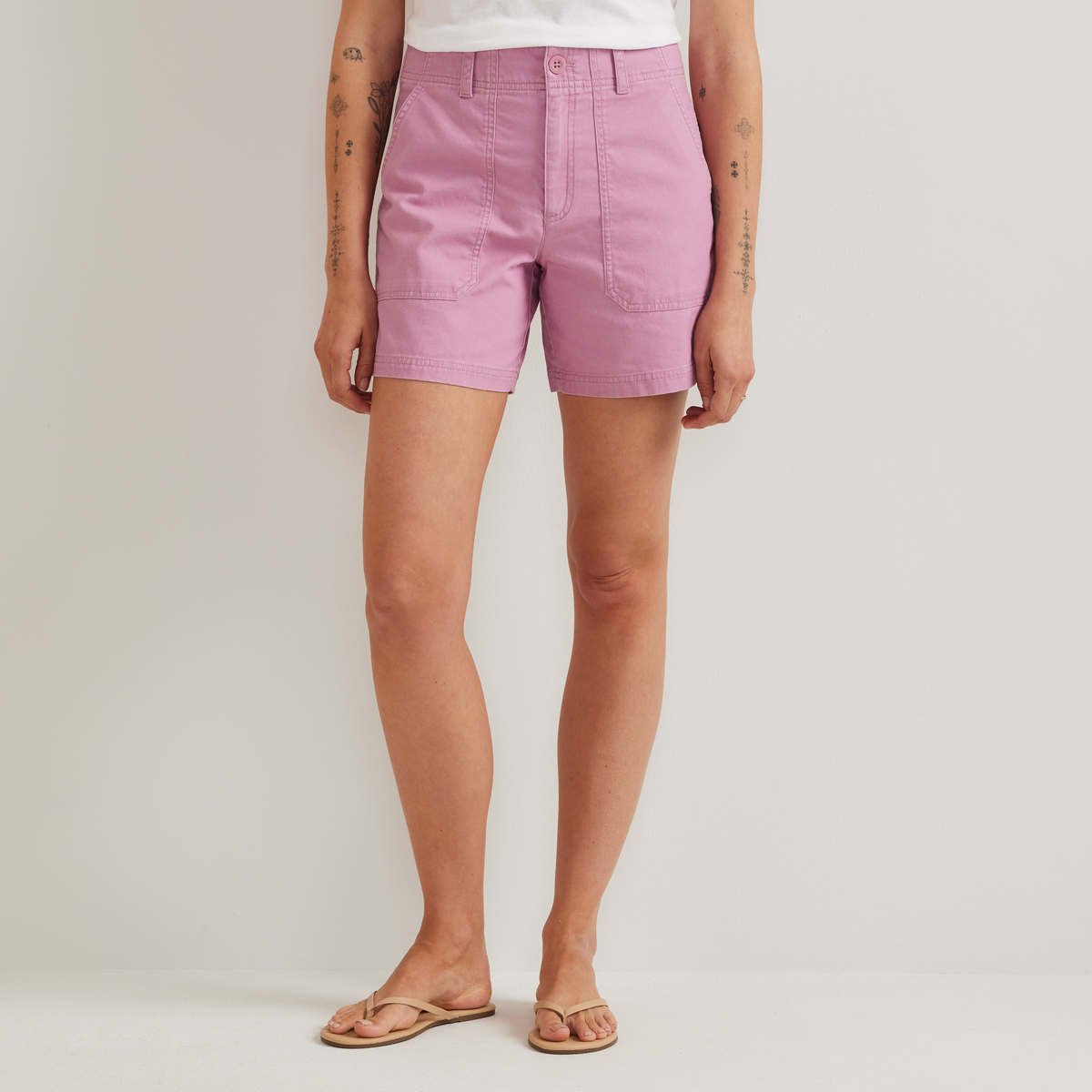 Women's Canvas Utility Shorts