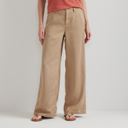 Women's Casual Camp Pants - Tan