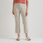 Women's Utility Stretch Canvas Kick Cropped Pants