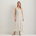 Women's Rio Textured Tiered Midi Dress