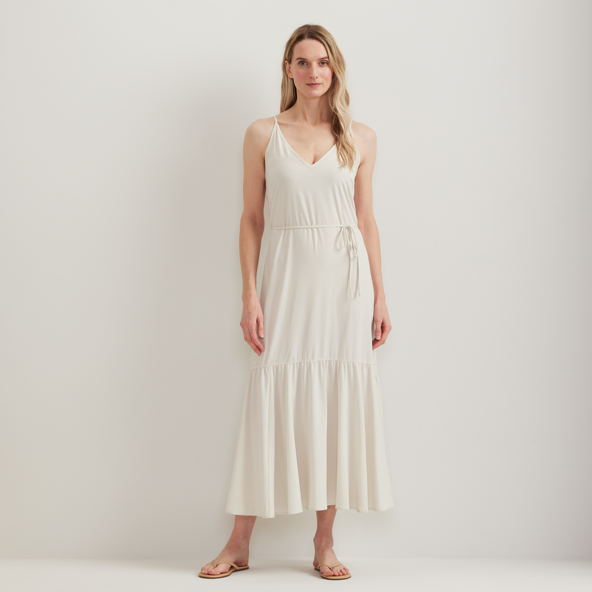Women's Rio Textured Tiered Midi Dress