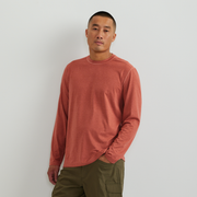 Men's Mountain Trek Long-Sleeve Shirt - Mineral Red