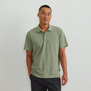 Men's Short Sleeve Fairway Polo - Dusty Sage