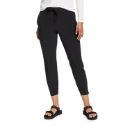 Women's Departure Stretch Mid-Rise Joggers - Black