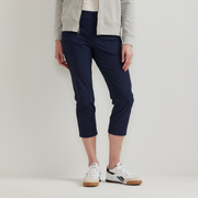 Women's Horizon High-Rise Straight Leg Cropped Pants - Atlantic