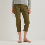 Women's Horizon High-Rise Straight Leg Cropped Pants - Alder