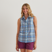 Women's Mountain 3.0 Sleeveless Shirt - Print - Patina