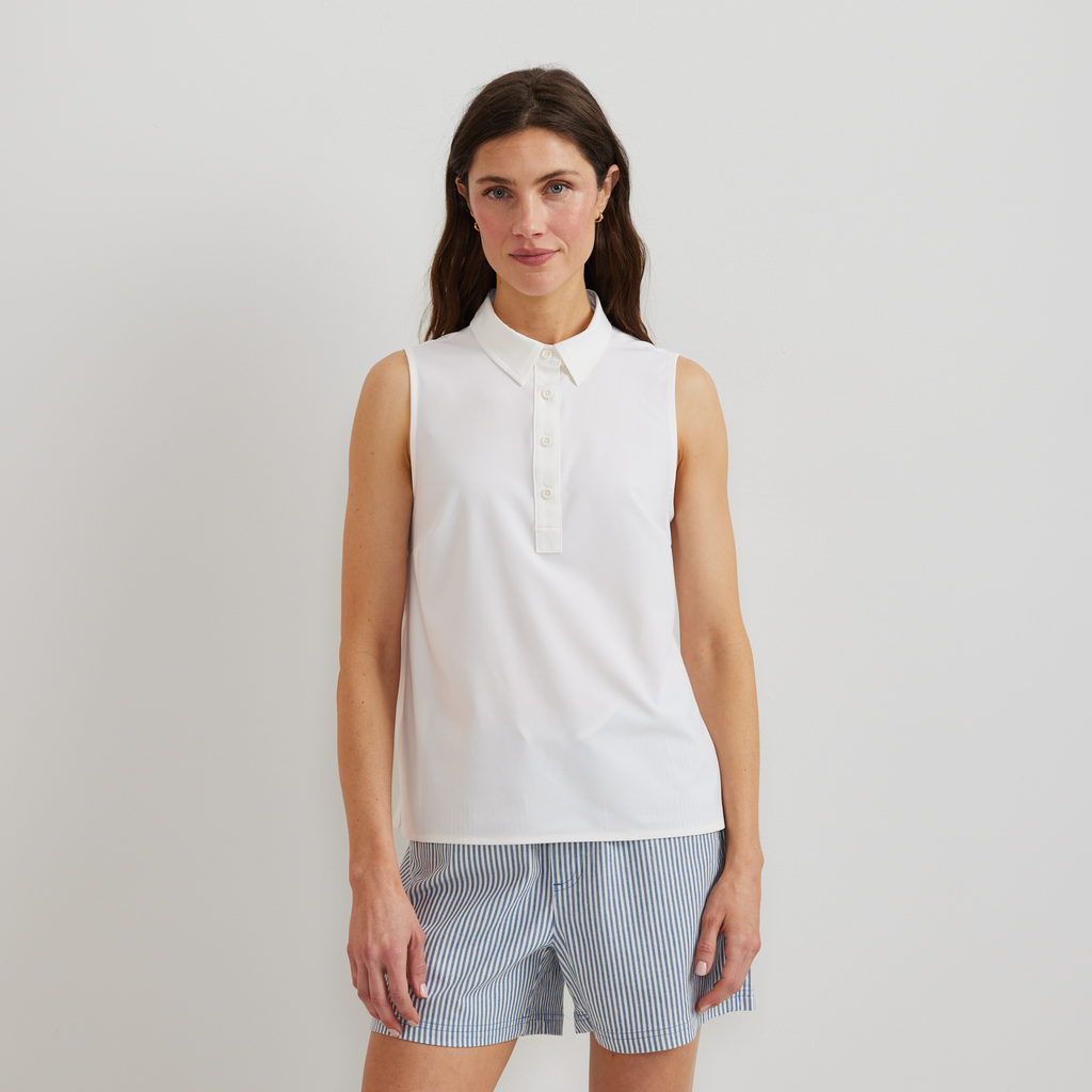 Women's Departure Collared Tank
