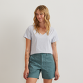 Women's Trek Light Hike Short-Sleeve V-Neck T-Shirt