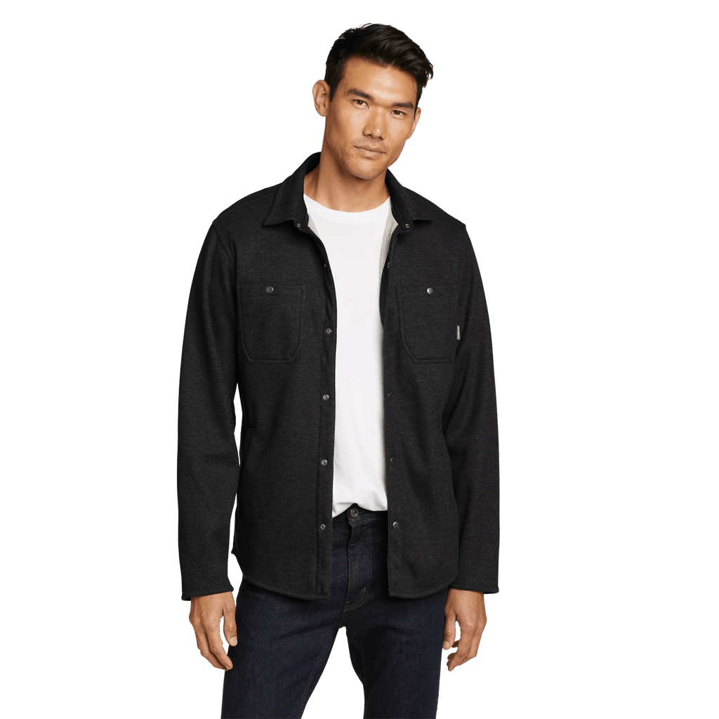 Men's Faux Shearling-Lined Thermal Shirt