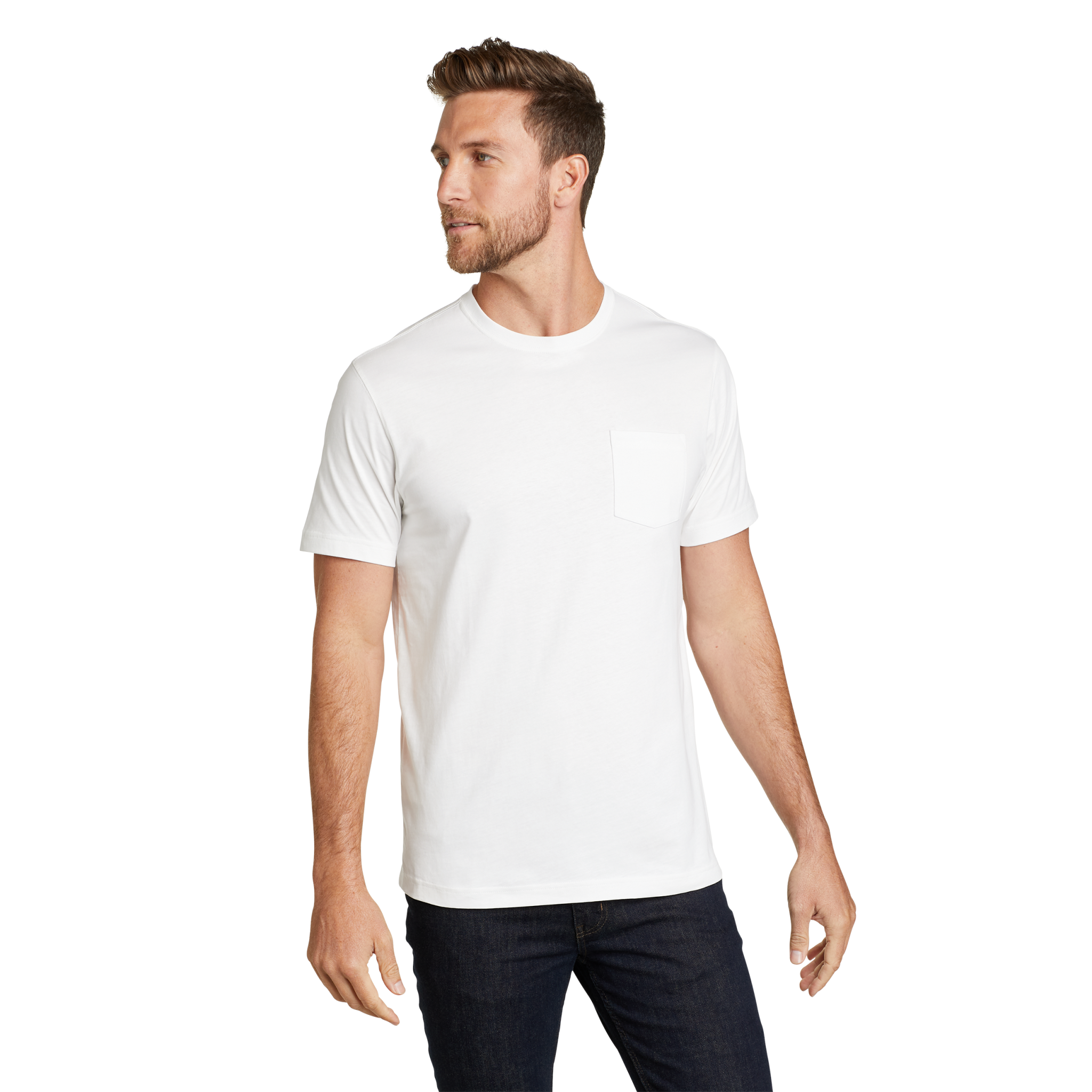 Men's Legend Wash 100% Cotton Short-Sleeve Pocket T-Shirt
