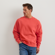 Men's Vintage Soft Crew Sweatshirt - Rhubarb