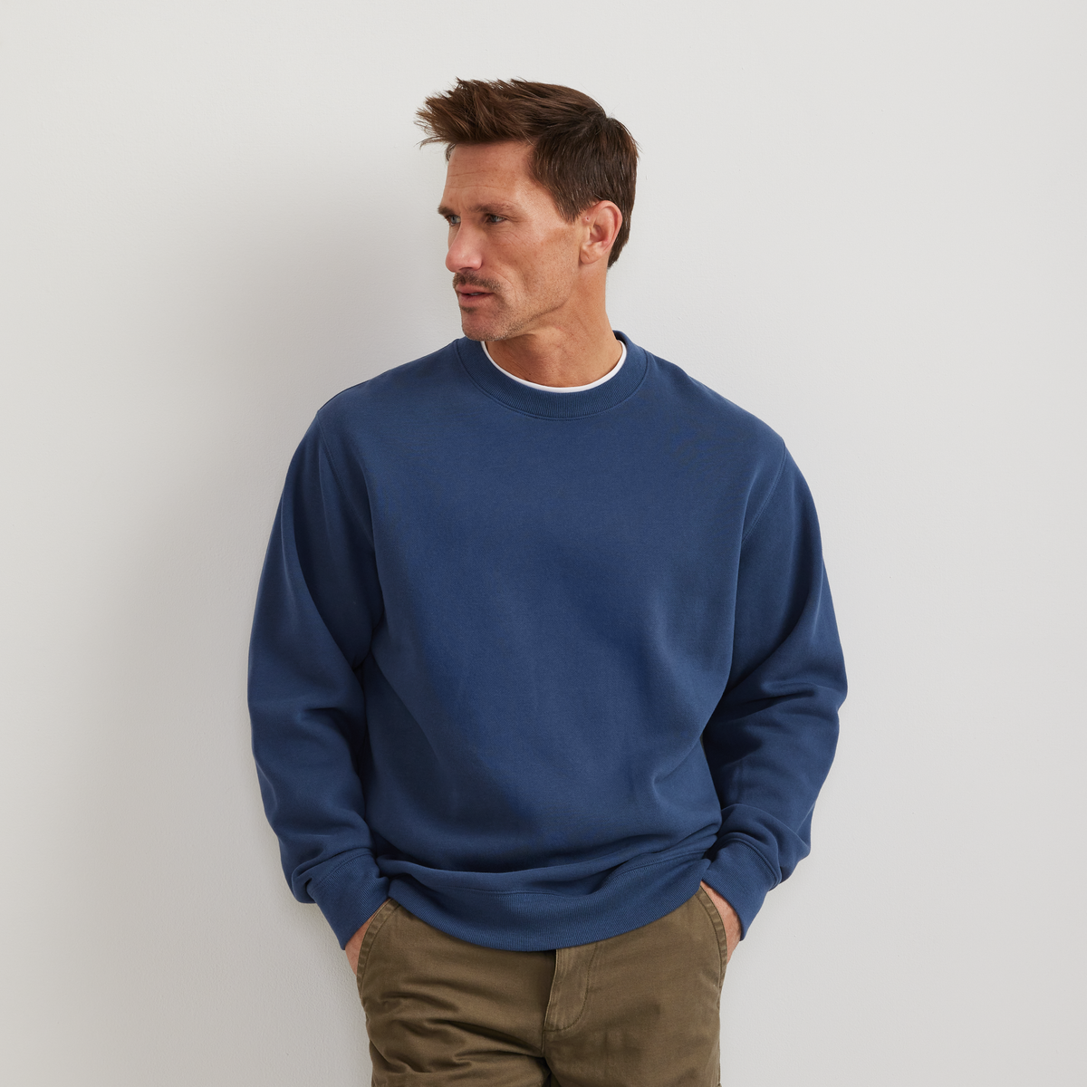 Men's Vintage Soft Crew Sweatshirt