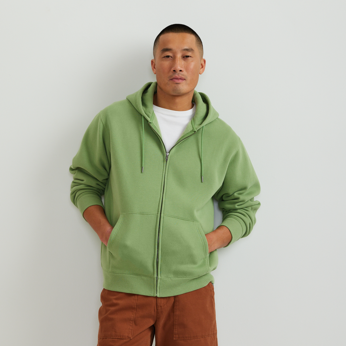 Men's Vintage Soft Full-Zip Sweatshirt