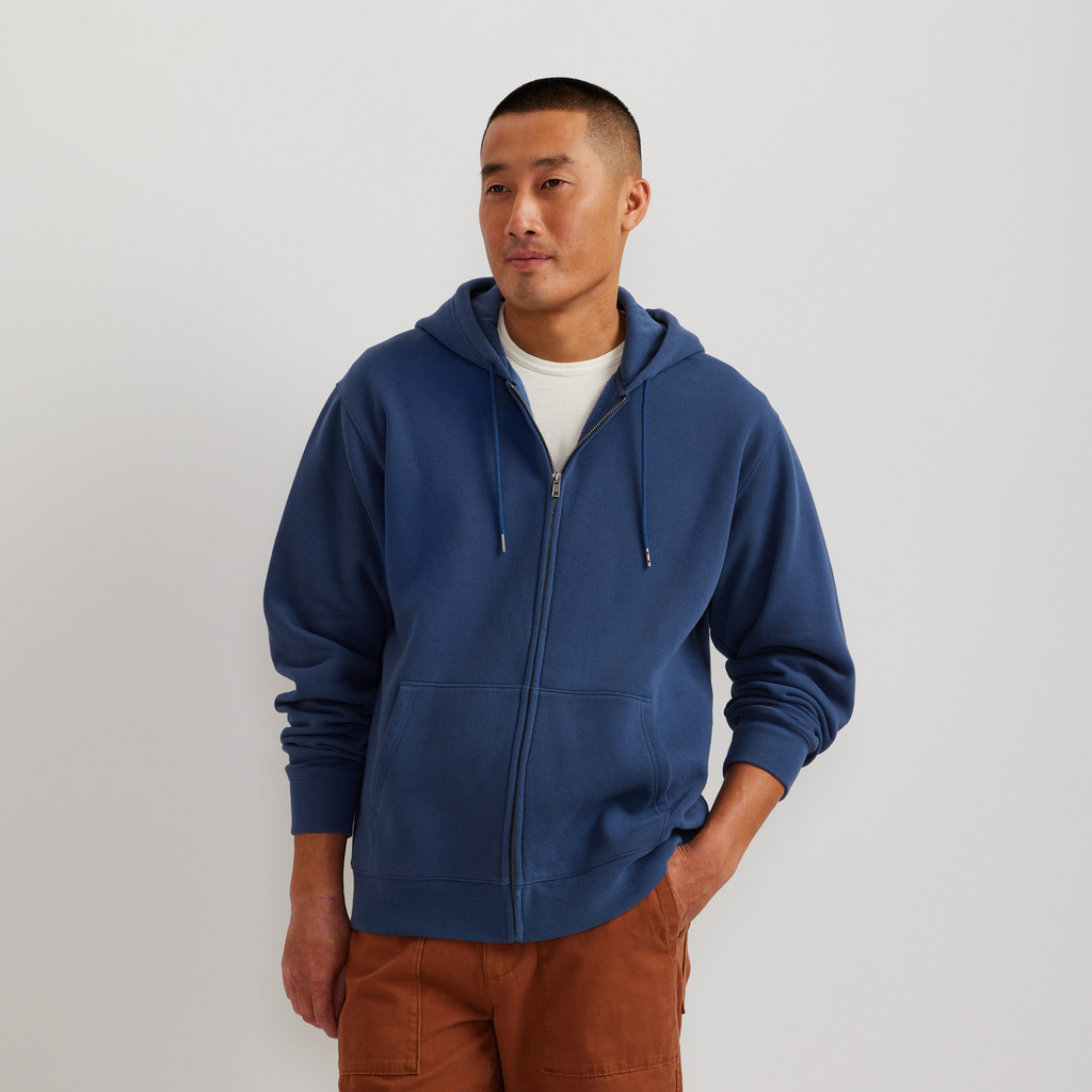 Men's Vintage Soft Full-Zip Sweatshirt