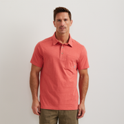 Men's Baja Polo Shirt - Tangelo