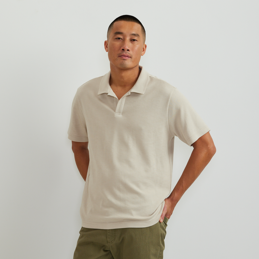 Men's Short Sleeve Journey Modal Polo Shirt