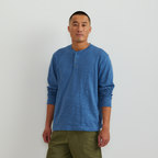Men's Slub Jersey Henley
