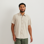 Men's Short Sleeve Destination Shirt-Solid