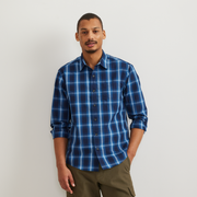 Men's Long-Sleeve Pack It 3.0 Seersucker Shirt - Brook