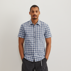 Men's Short-Sleeve Pack It 3.0 Seersucker Shirt
