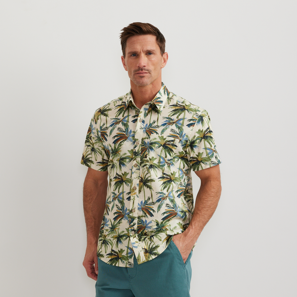Men's Baja Short-Sleeve Shirt - Print