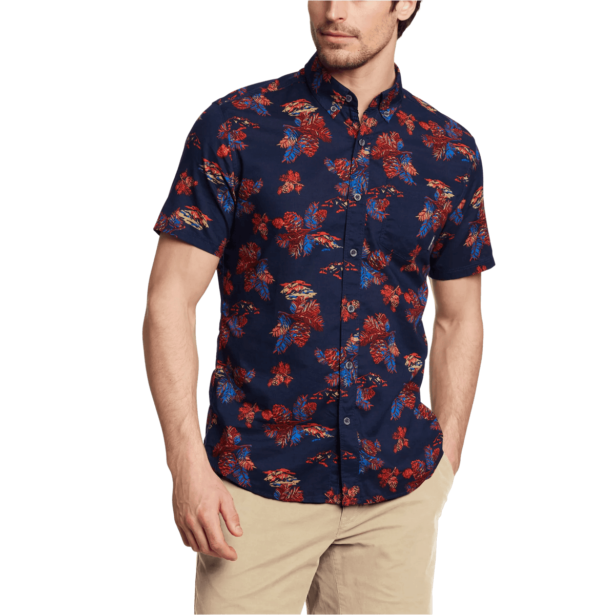 Men's Baja Short-Sleeve Shirt - Print