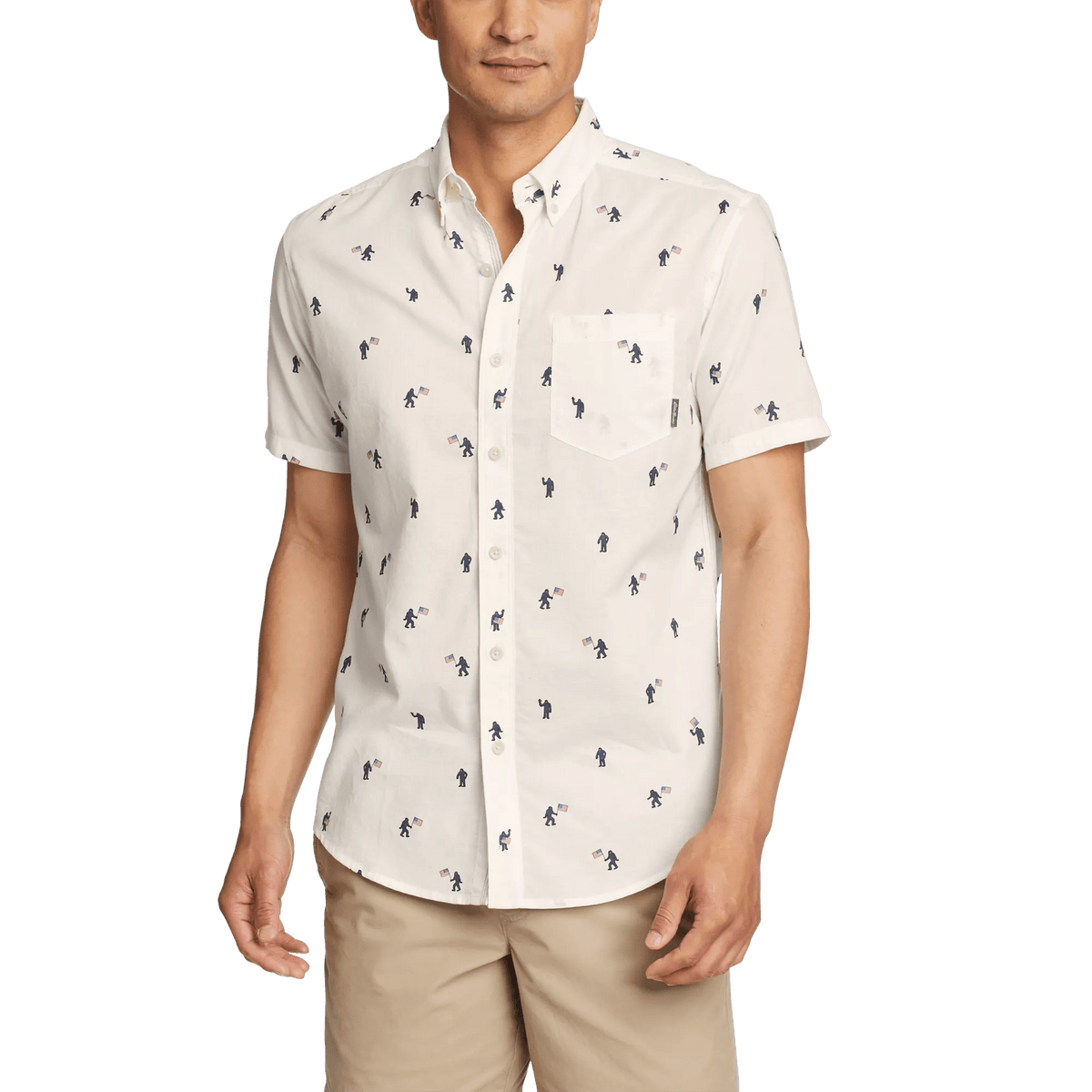 Men's Baja Short-Sleeve Shirt - Print
