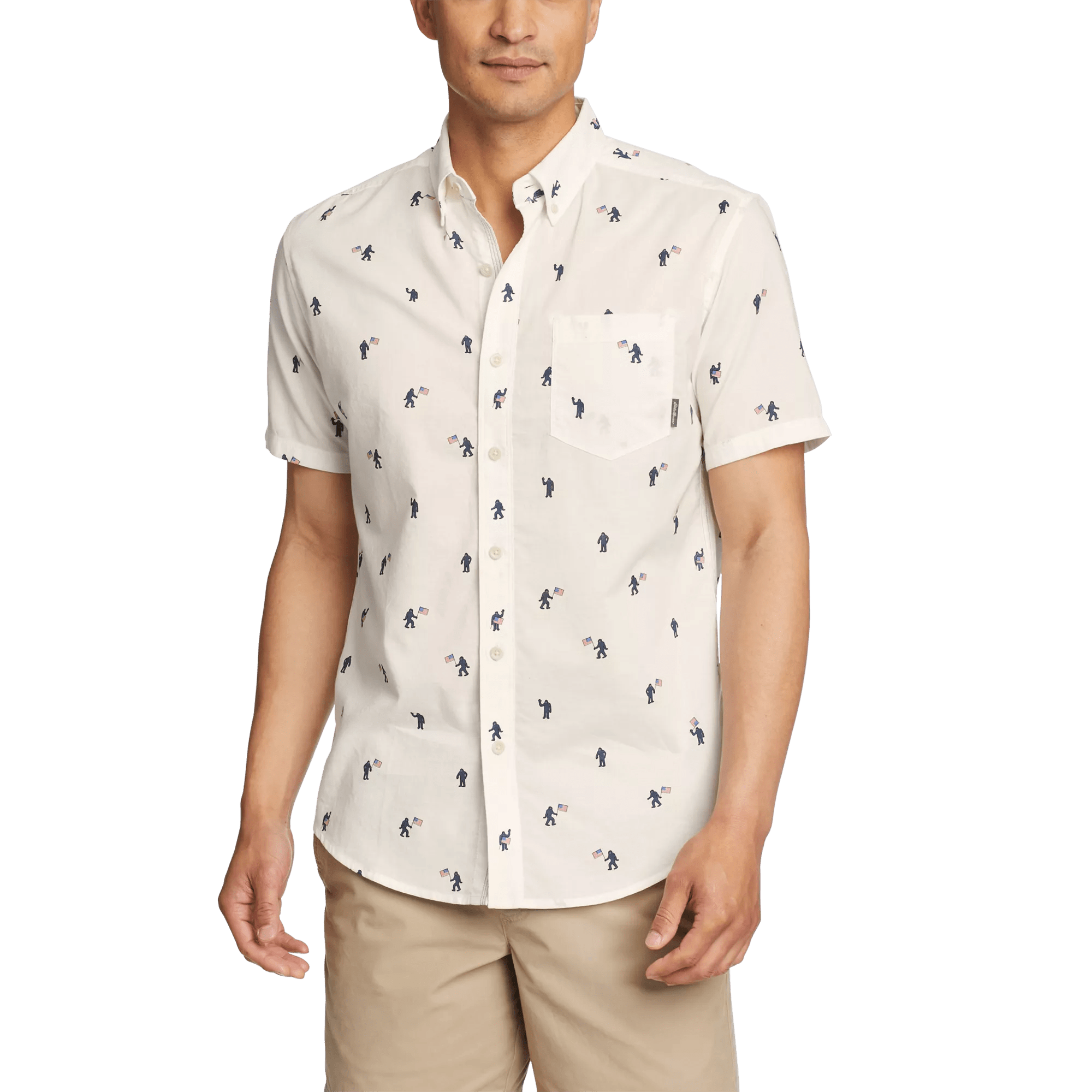 Men's Baja Short-Sleeve Shirt - Print