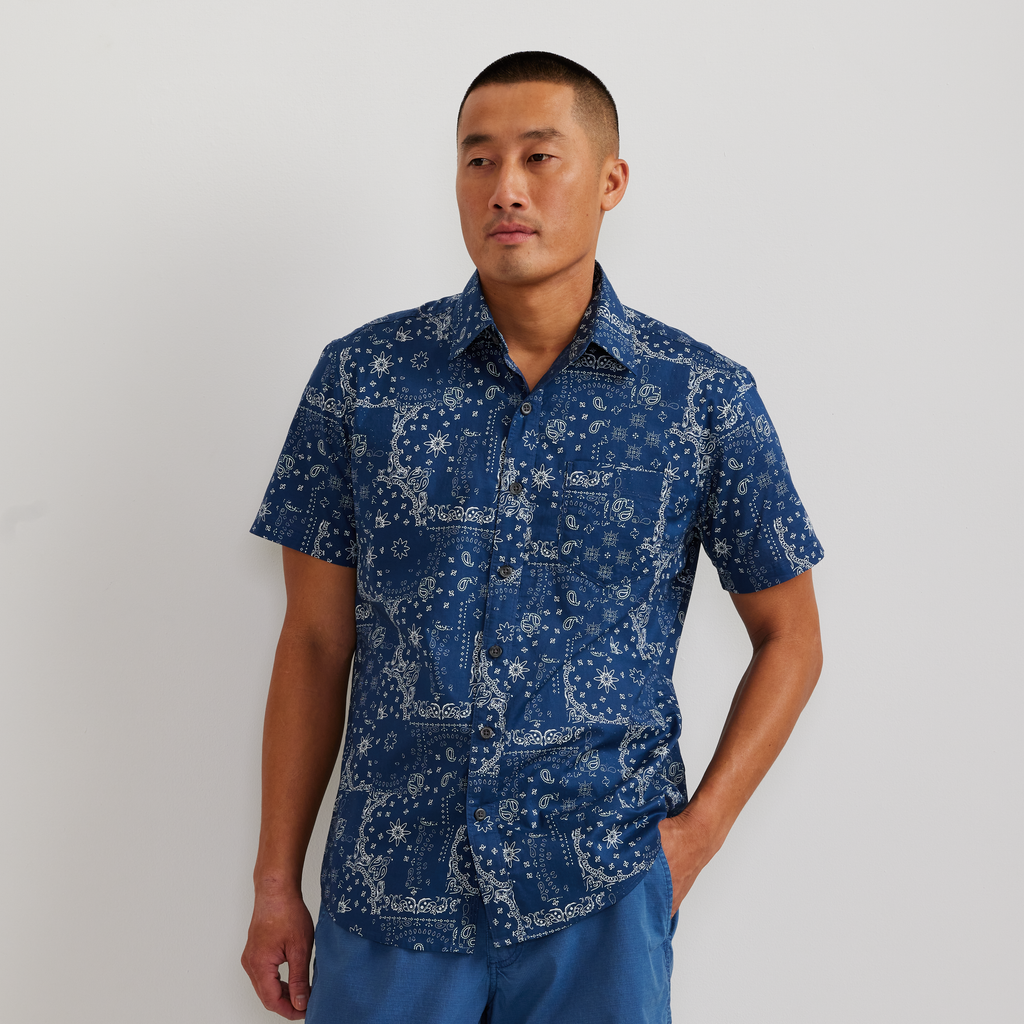 Men's Baja Short-Sleeve Shirt - Print