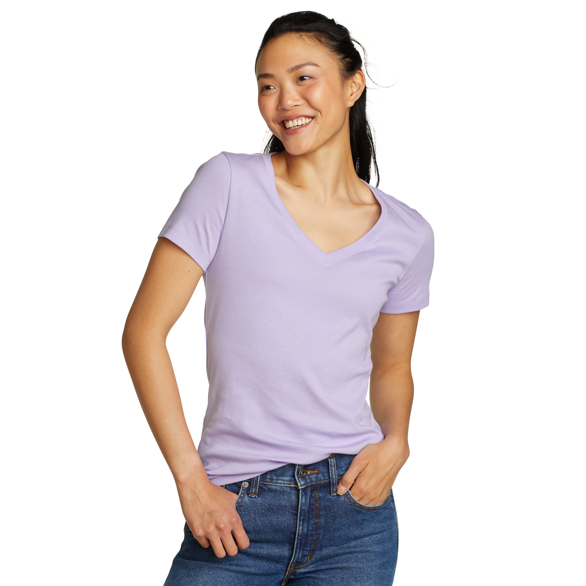 Women's Fav Short-Sleeve V-Neck T-Shirt