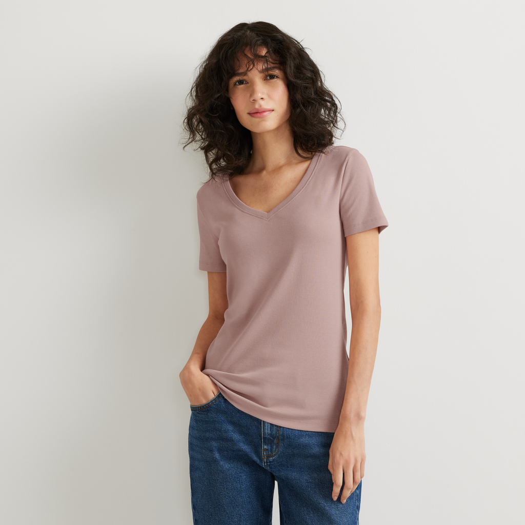 Women's Fav Short-Sleeve V-Neck T-Shirt