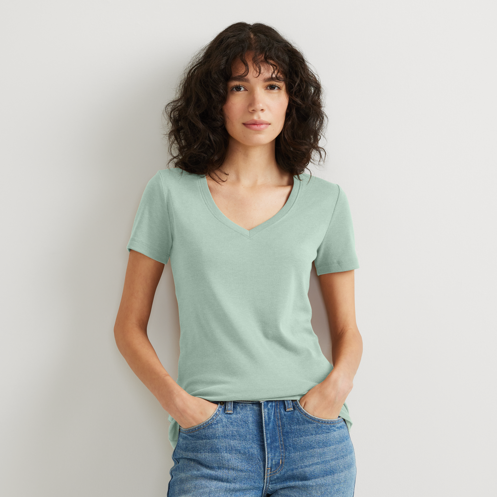 Women's Fav Short-Sleeve V-Neck T-Shirt