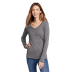 Women's Fav Long-Sleeve V-Neck T-Shirt