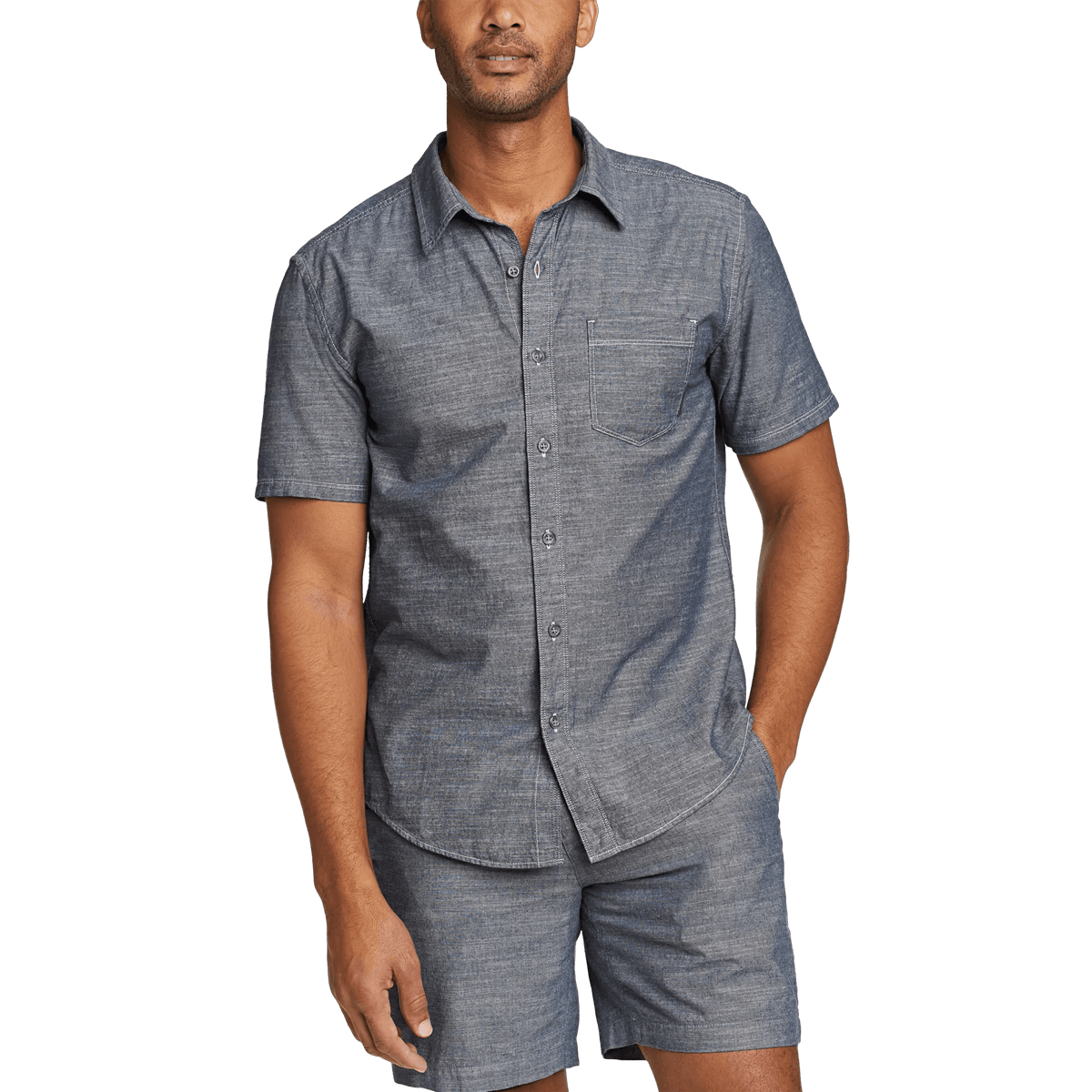 Men's Camano Short-Sleeve Shirt - Solid