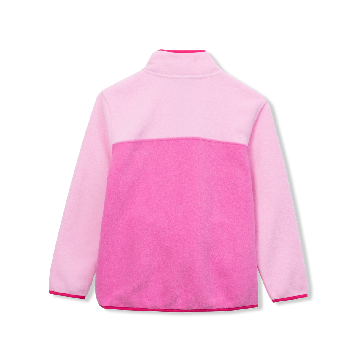 Girls Quest Fleece Snap Neck Pullover