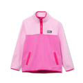 Girls Quest Fleece Snap Neck Pullover