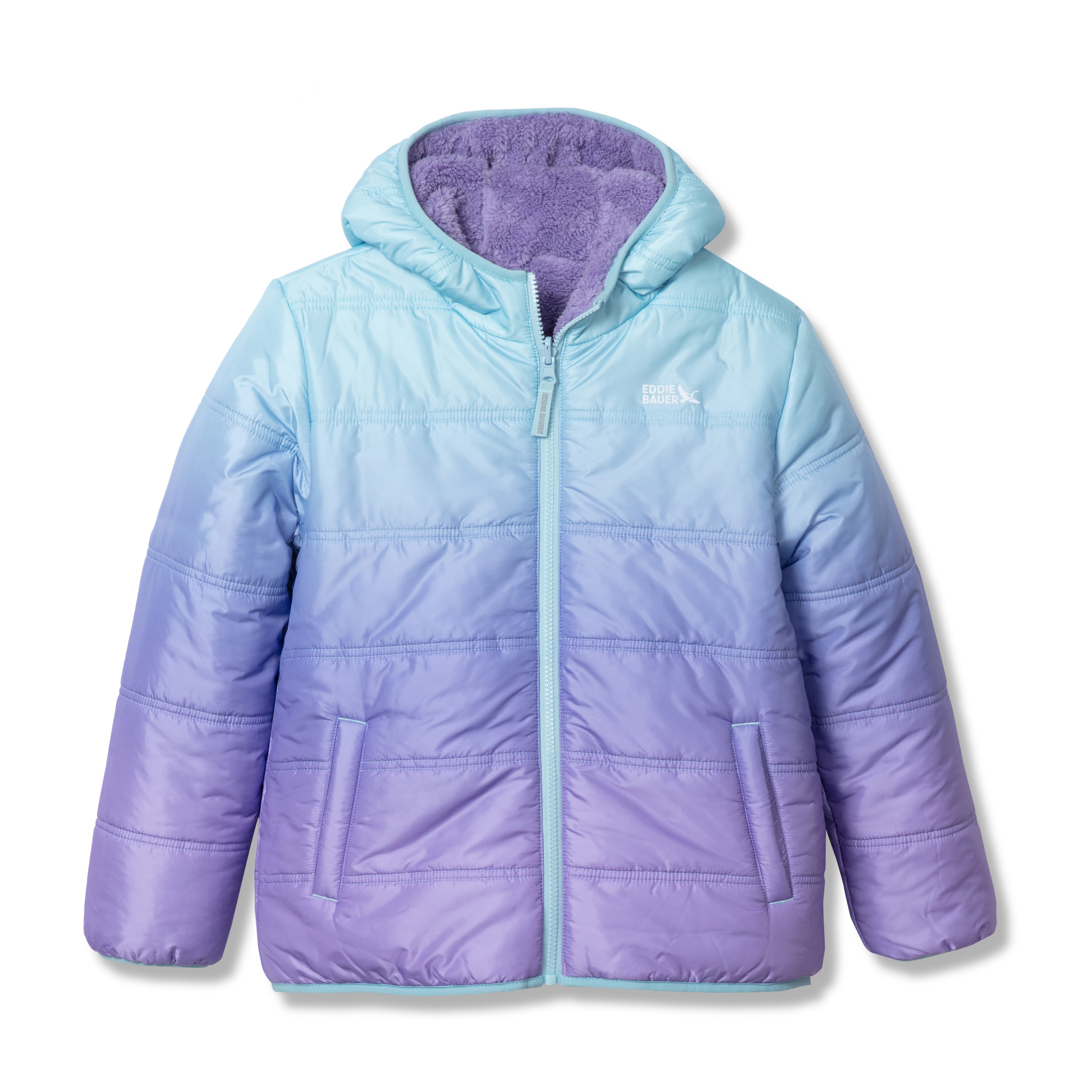 Girls Deer Harbor Reversible Hooded Jacket