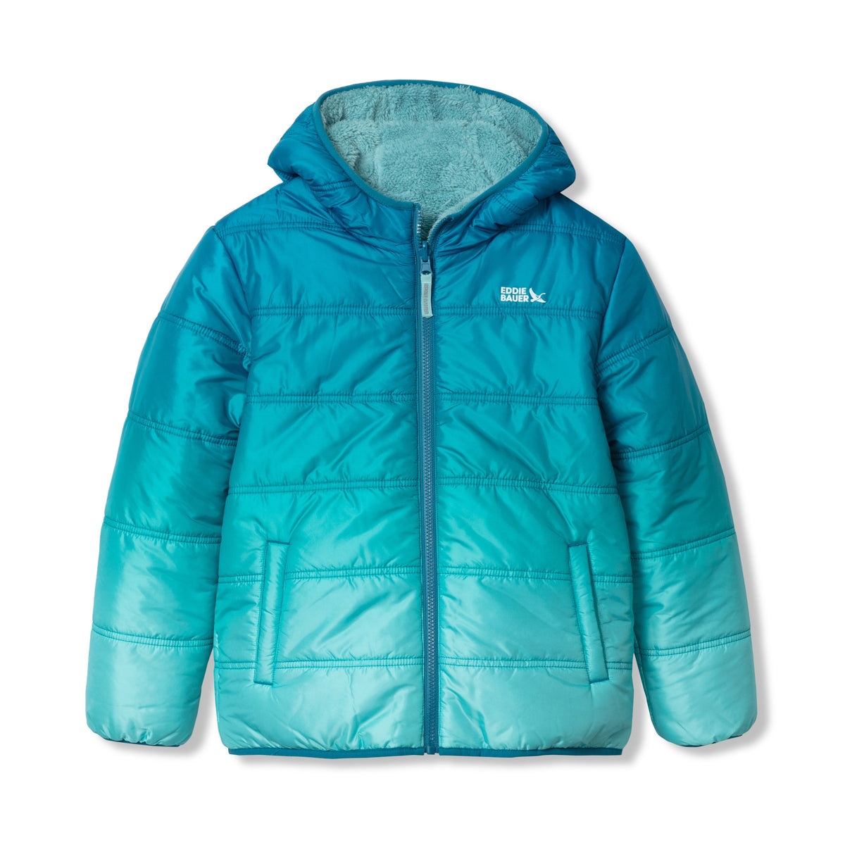 Girls Deer Harbor Reversible Hooded Jacket