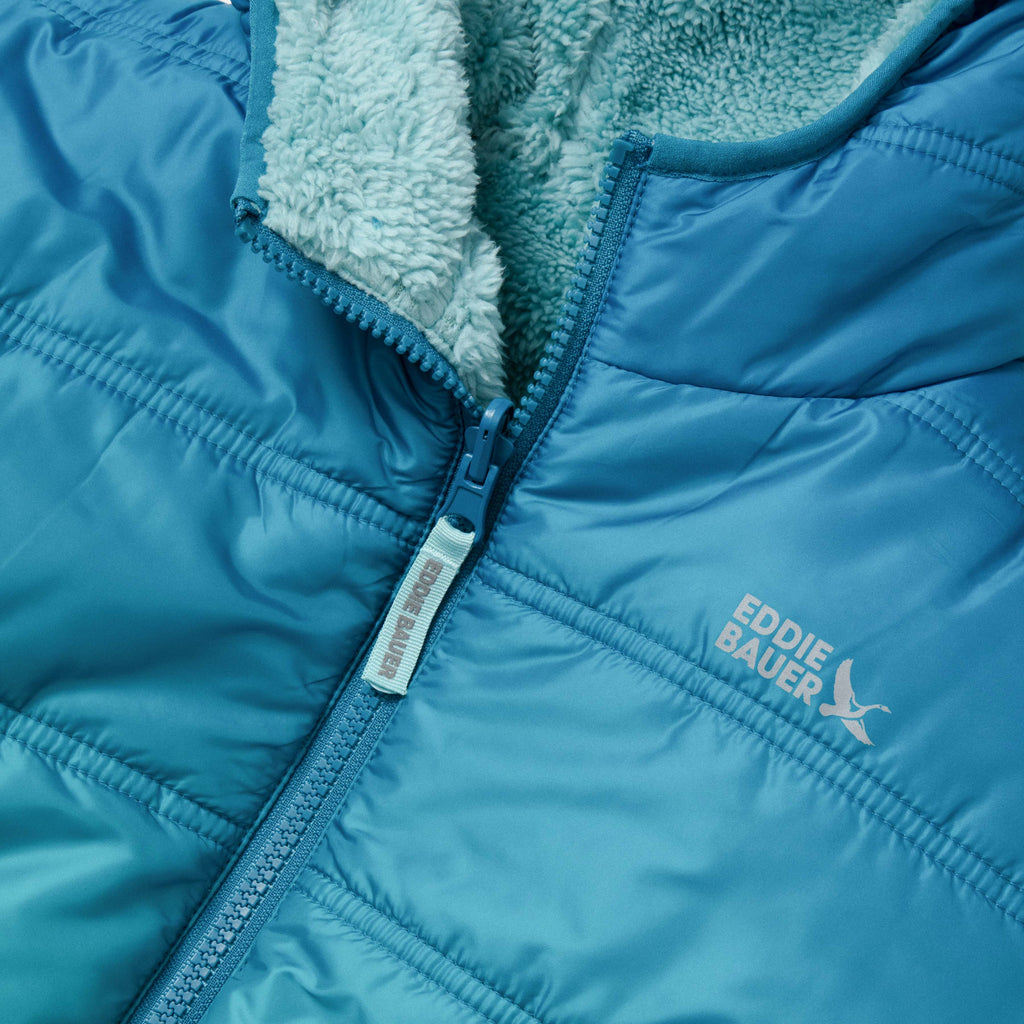 Girls Deer Harbor Reversible Hooded Jacket