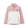 Girls Quest Fleece Snap Neck Pullover